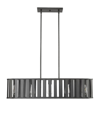 Stella 5-Light Chandelier Ceiling Light Matte Black