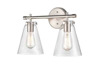 Aliza 2-Light Vanity Brushed Nickel