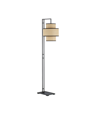 Marabout Black Floor Lamp