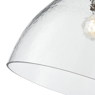 Khrisa 12.75" Wide 1-Light Pendant - Polished Nickel