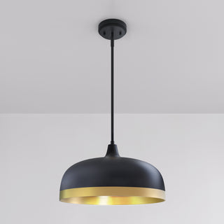 Amarra 3-Light Pendant Light Matte Black