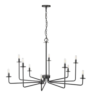 Marceline 1 - Light Chandelier Ceiling Light Matte Black