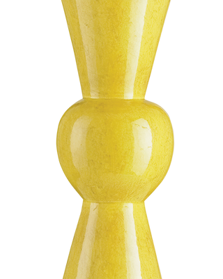 Upbeat Yellow Table Lamp