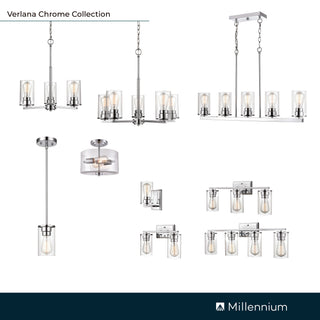 Verlana 5-Light Island Chrome