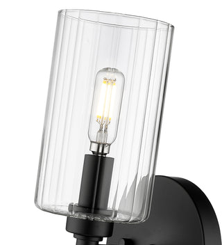 Chastine 1-Light Wall Sconce Matte Black