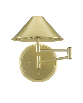 Seton Brass Swing-Arm Wall Sconce