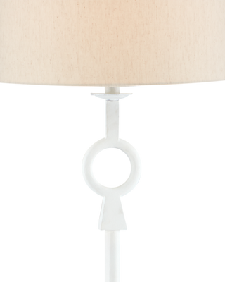 Germaine White Floor Lamp