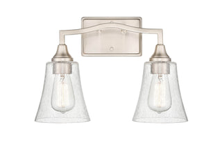 Caily 2-Light Vanity Brushed Nickel
