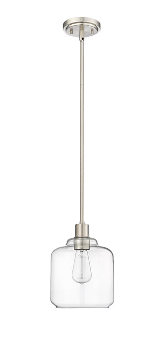 Asheville 1-Light Mini-Pendant Light Brushed Nickel