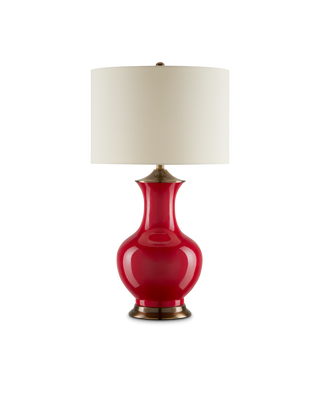 Lilou Red Table Lamp