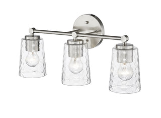 Ashli 3-Light Vanity Brushed Nickel