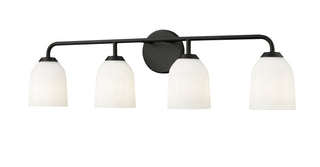 Norah 4-Light Vanity Matte Black