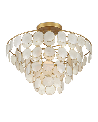 Bon Vivant Small Semi-Flush Mount