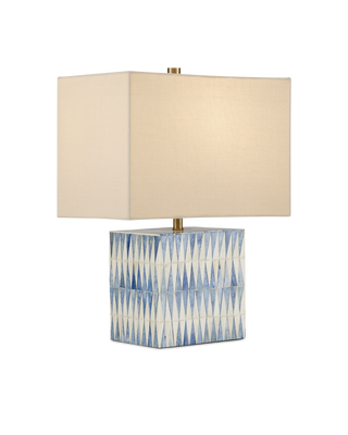 Nadene Blue & White Table Lamp