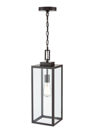 1-Light Outdoor Hanging Lantern - Powder Coated Bronze