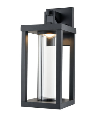 Dumont LED Outdoor Wall Sconce Powder Coated Black