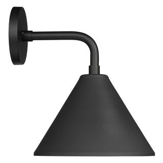 Axston 1-Light Outdoor Wall Sconce Textured Black