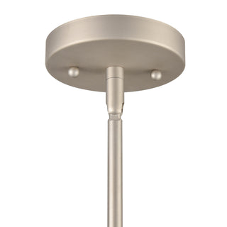 Ivey Lake 1-Light Pendant light Satin Nickel