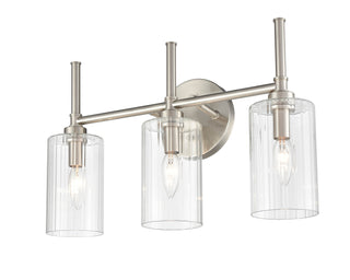 Chastine 3-Light Vanity Brushed Nickel