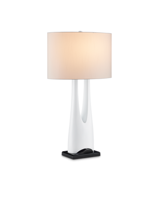 La Porta White Table Lamp