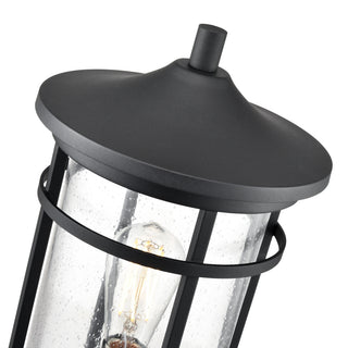 Namath 1-Light Outdoor Post Lantern Textured Black