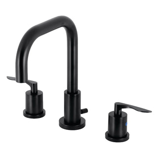 Serena Widespread Bathroom Faucet in Matte Black