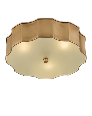 Wexford Brass Flush Mount