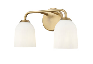 Norah 2-Light Vanity Vintage Brass