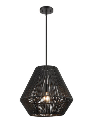 Elise 1-Light Pendant light Matte Black