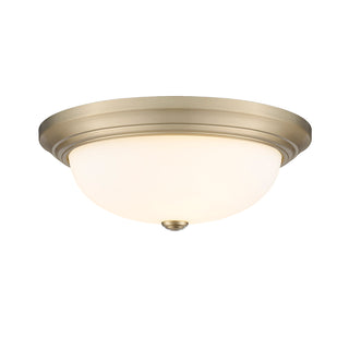 3-Light Flushmount Ceiling Light Modern Gold