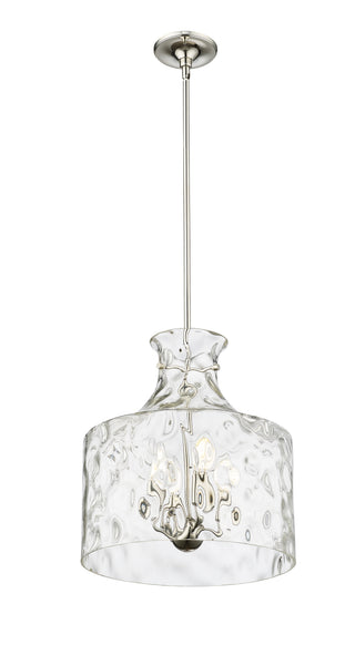 Santorini 4-Light Pendant Light Polished Nickel