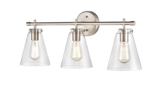 Aliza 3-Light Vanity Brushed Nickel