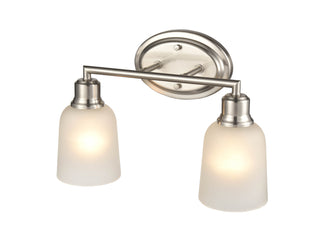 Amberle 2-Light Vanity Brushed Nickel