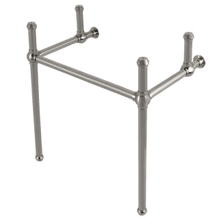 Fauceture 28.06 Inch Console Sink in Brushed Nickel