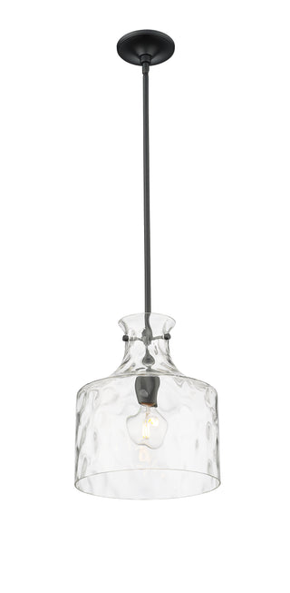 Santorini 1-Light Pendant Light Matte Black