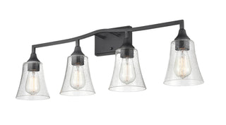 Caily 4-Light Vanity Matte Black