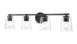 4-Light Vanity Matte Black