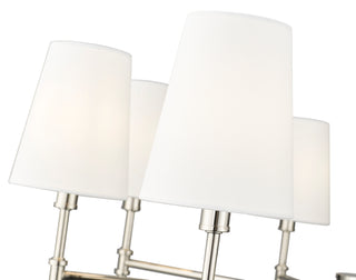 Adorra 30" Wide 8-Light Chandelier - Polished Nickel