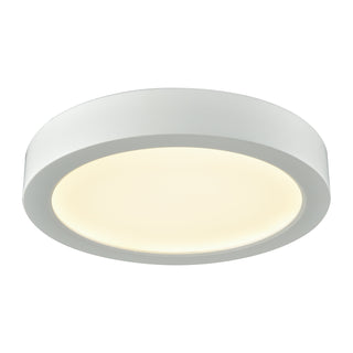 Titan 6'' Wide Integrated LED Flush Mount - White