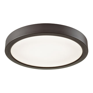 Titan 8'' Wide Integrated LED Flush Mount - Oil Rubbed Bronze