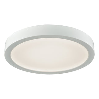 Titan 8'' Wide Integrated LED Flush Mount - White