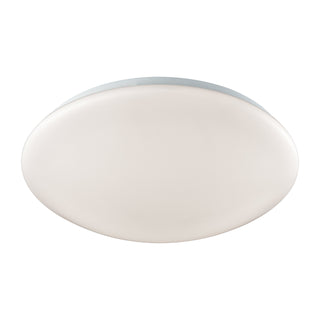 Kalona 13'' Wide 1-Light Flush Mount - White