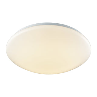 Kalona 15'' Wide 1-Light Flush Mount - White