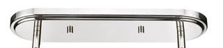 Adorra 48" Wide 6-Light Chandelier - Polished Nickel