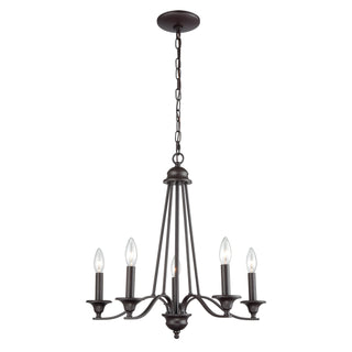 Farmington 21'' Wide 5-Light Chandeliers - Oil Rubbed Bronze