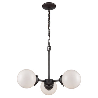 Beckett 22'' Wide 3-Light Chandeliers - Oil Rubbed Bronze