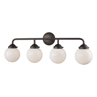 Beckett 33'' Wide 4-Light Vanity Light - Oil Rubbed Bronze