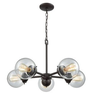 Beckett 26'' Wide 5-Light Chandeliers - Oil Rubbed Bronze