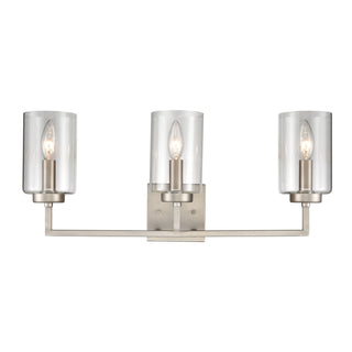 West End 23'' Wide 3-Light Vanity Light - Brushed Nickel