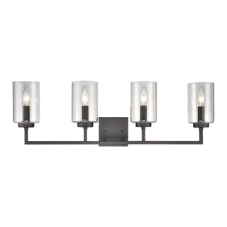 West End 29.75'' Wide 4-Light Vanity Light - Oil Rubbed Bronze